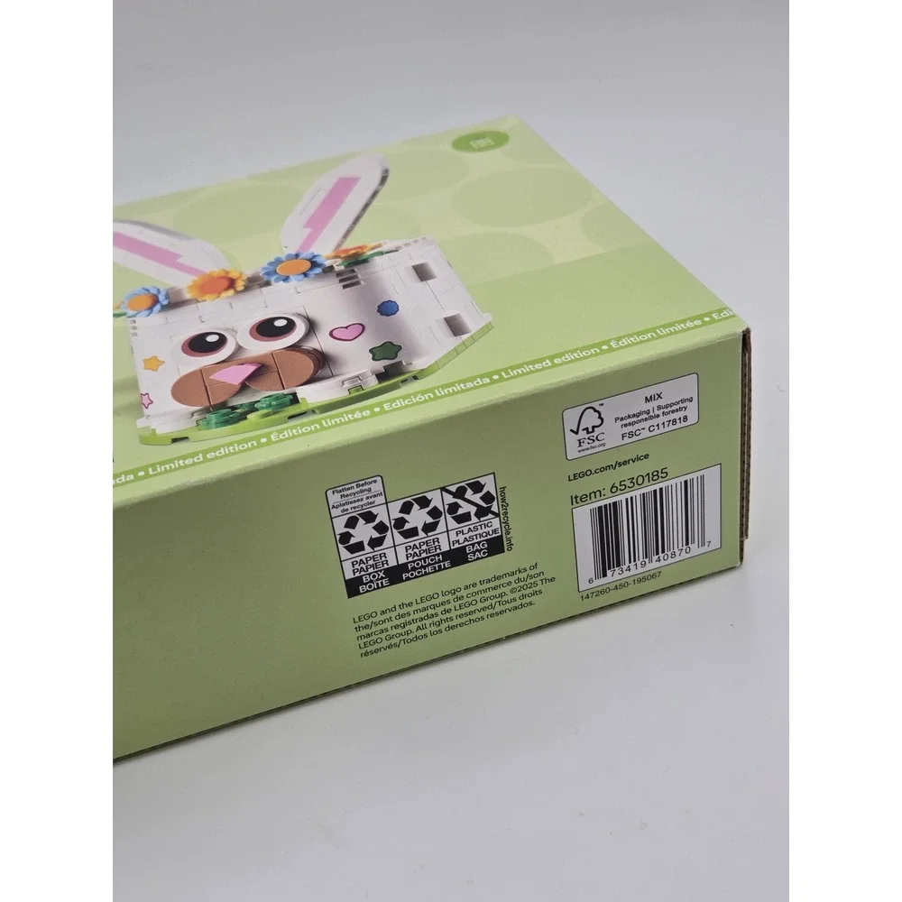 LEGO Easter Bunny Surprise 40764 Limited Edition Building Set 217 Pcs New